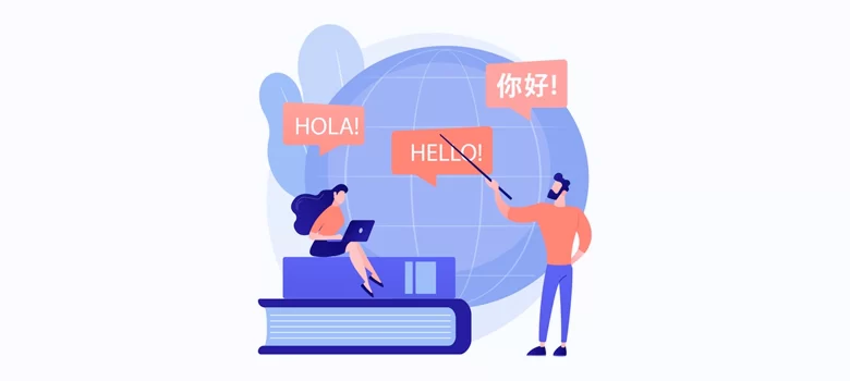 How has the internet changed the global language?