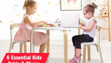 6 Essential Kids Table & Chairs